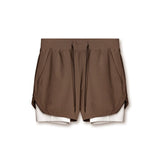 Casual 2-in-1 Basketball Shorts - workout equipememts fitness